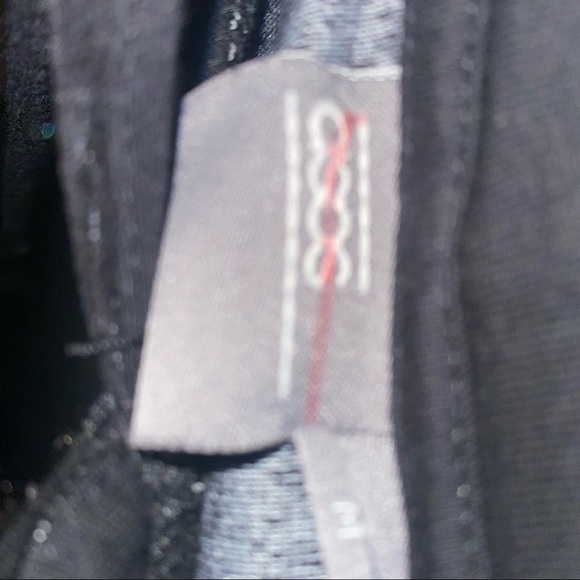 ASOS Black Velvet Velour Oversized Hooded Sweatshirt Hoodie Size - Picture 3 of 6